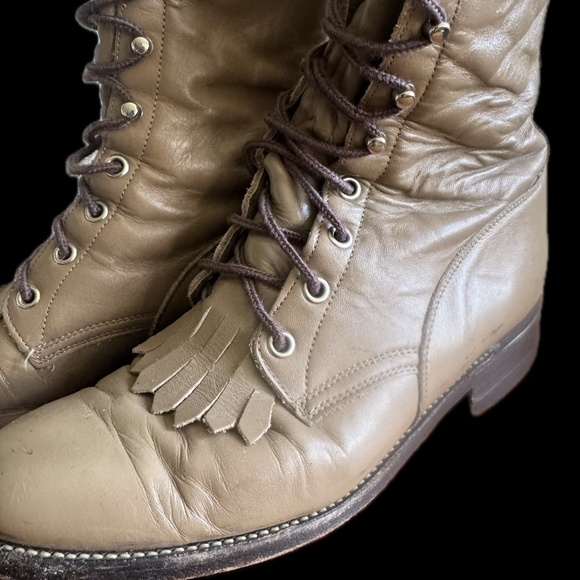 Womens Justin Paddock boot size 7.5 - Picture 1 of 4